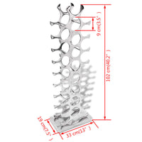 Portavini in Alluminio Argento 27 Bottiglie 243503