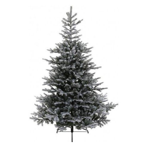 Albero di natale d. 1,5 x h. 2,1 m grandis verde innevato 9689762