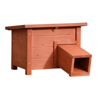 @Pet Casetta per Ricci Legno Marrone 446808