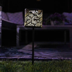 Luxform Lampione Solare a LED da Giardino Forest 434002