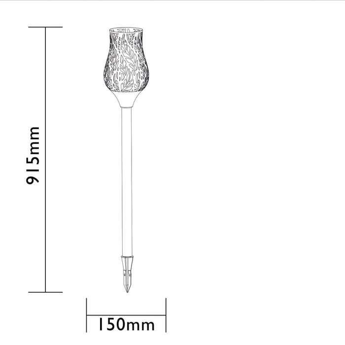 Luxform Luce da Giardino a LED Tulip