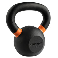 Wonder Core Kettlebell Power Verniciato 6 kg Nero e Arancione 440989