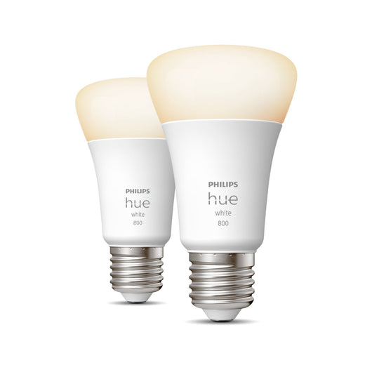 Philips hue white 2 lampadine smart e27 60 w - 929001821623