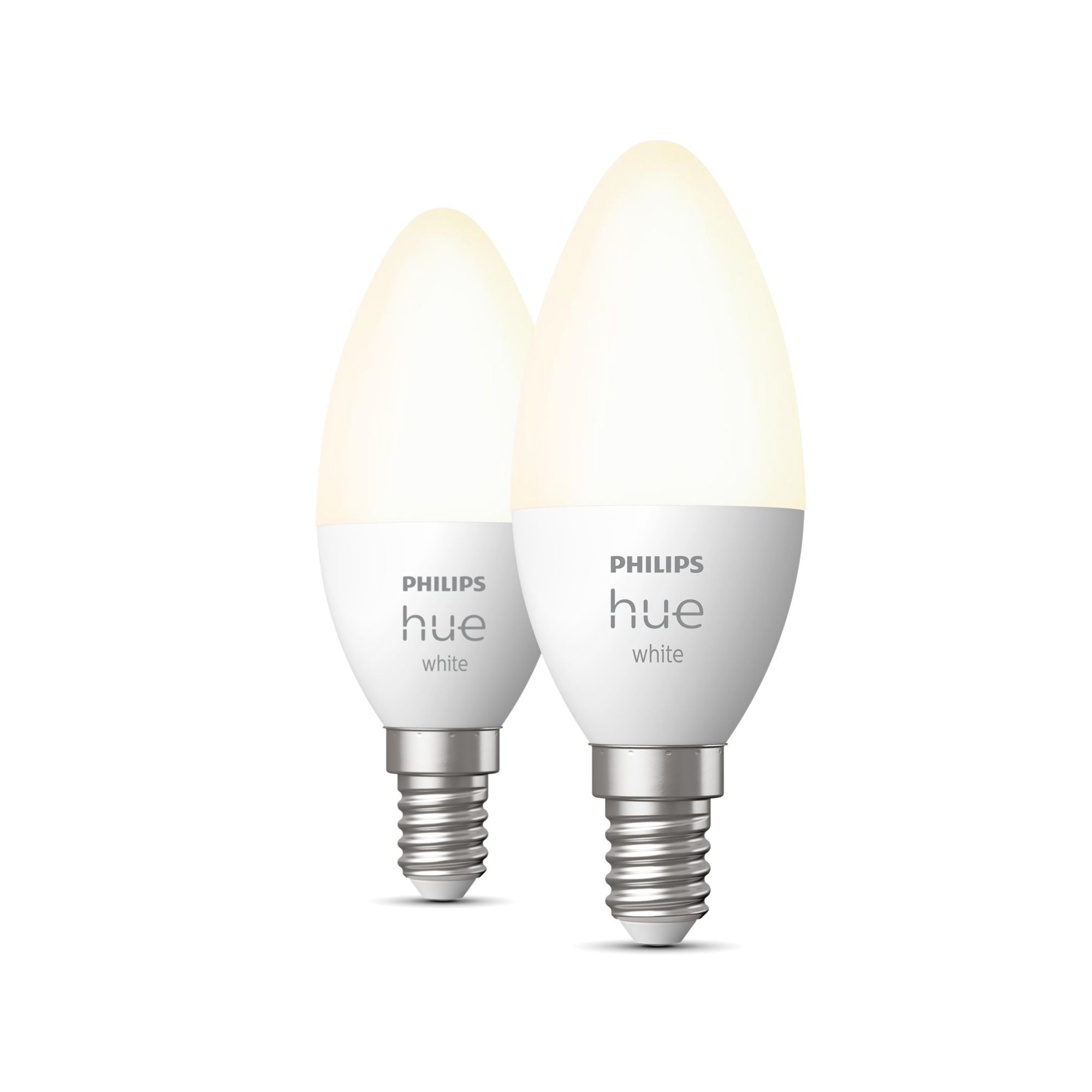 Philips hue white 2 lampadine smart e14 40w - 929003021102