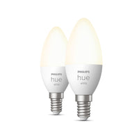 Philips hue white 2 lampadine smart e14 40w - 929003021102