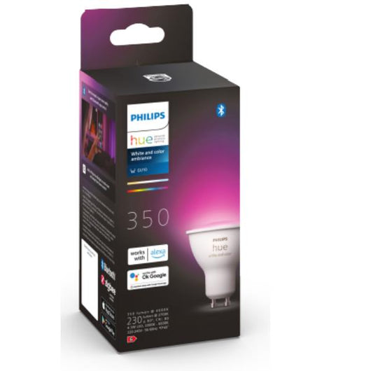 Philips hue white and color ambiance 8719514339880a soluzione di illuminazione intelligente lampadina intelligente bluetooth 5,7 w - 929001953111