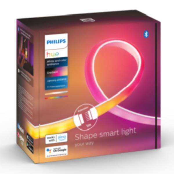 Philips hue white and color ambiance gradient lightstrip gradient estensione 1 m - 929002995001