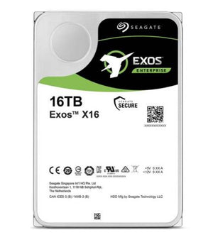 Seagate exos x16 disco rigido interno 16 tb 7200 giri/min 256 mb 3.5" serial ata iii - ST16000NM000J