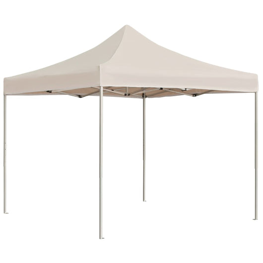 Gazebo Professionale Pieghevole in Alluminio 3x3m Crema cod 8630