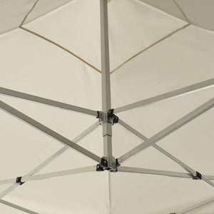 Gazebo Professionale Pieghevole in Alluminio 3x3m Crema cod mxl 54922