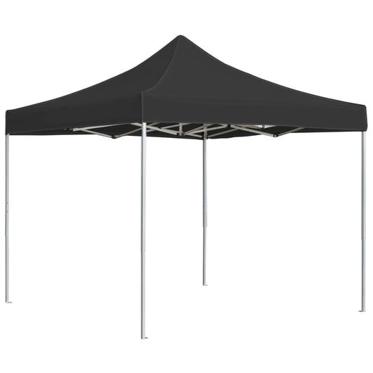 Gazebo Professionale Pieghevole in Alluminio 3x3 m Antracite cod mxl 54910