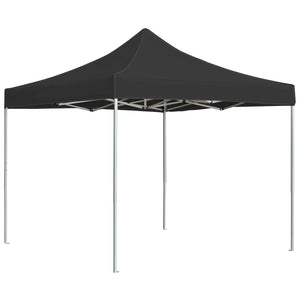 Gazebo Professionale Pieghevole in Alluminio 3x3 m Antracite cod 8627