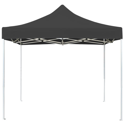 Gazebo Professionale Pieghevole in Alluminio 3x3 m Antracite cod mxl 54910