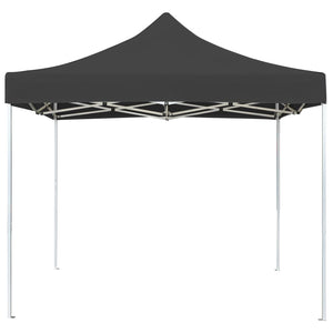 Gazebo Professionale Pieghevole in Alluminio 3x3 m Antracite cod 8627