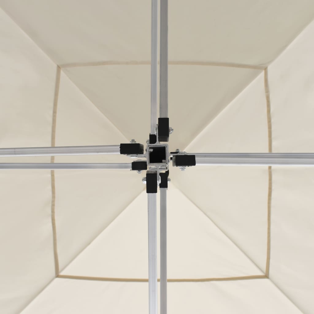 Gazebo Professionale Pieghevole Alluminio con Pareti 3x3m Crema cod mxl 55695