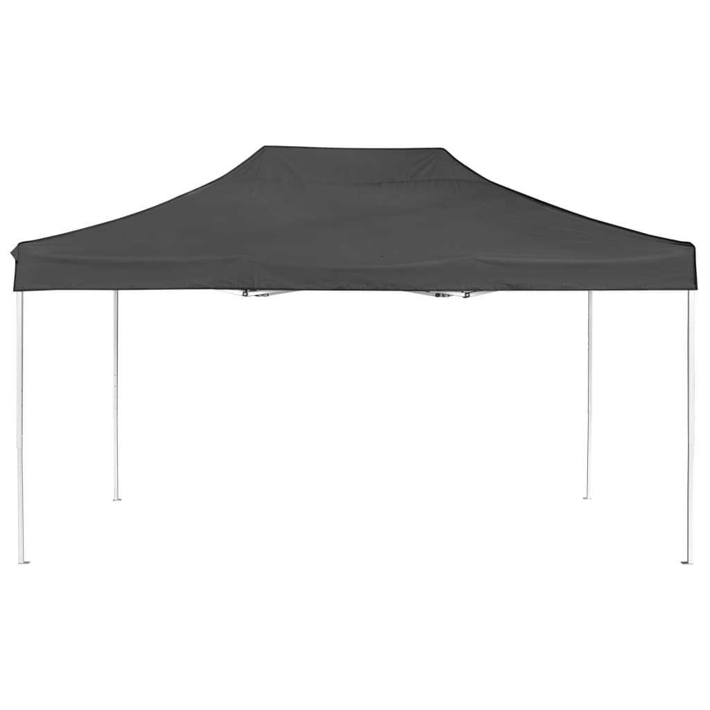 Gazebo Professionale Pieghevole Alluminio 4,5x3 m Antracite cod 8585