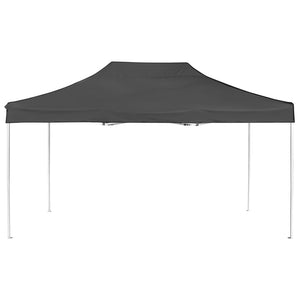 Gazebo Professionale Pieghevole Alluminio 4,5x3 m Antracite cod 8585