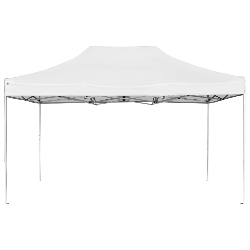 Gazebo Professionale Pieghevole Alluminio 4,5x3 m Bianco cod mxl 55287