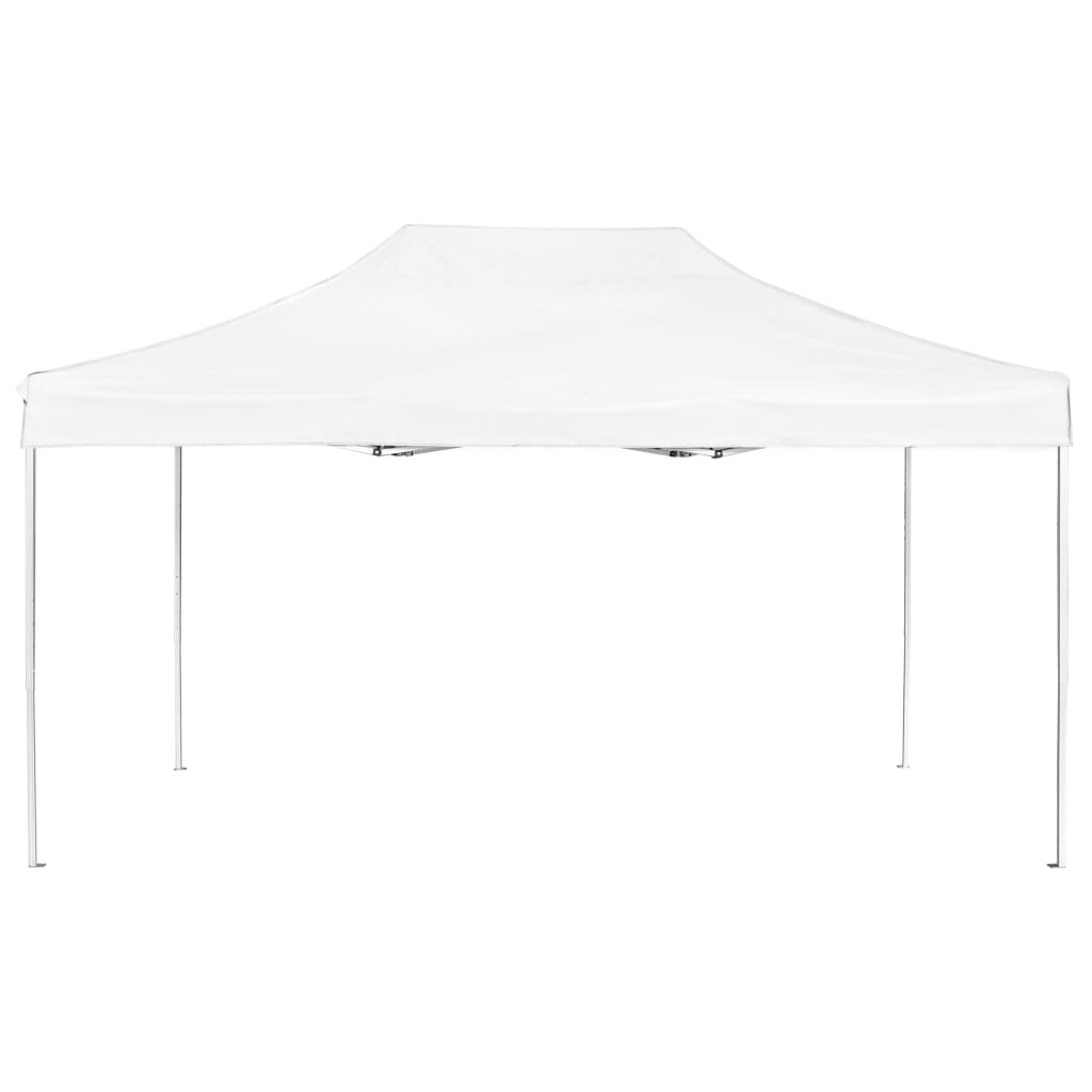 Gazebo Professionale Pieghevole Alluminio 4,5x3 m Bianco cod 8764