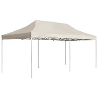 Gazebo Professionale Pieghevole in Alluminio 6x3 m Crema cod mxl 64911