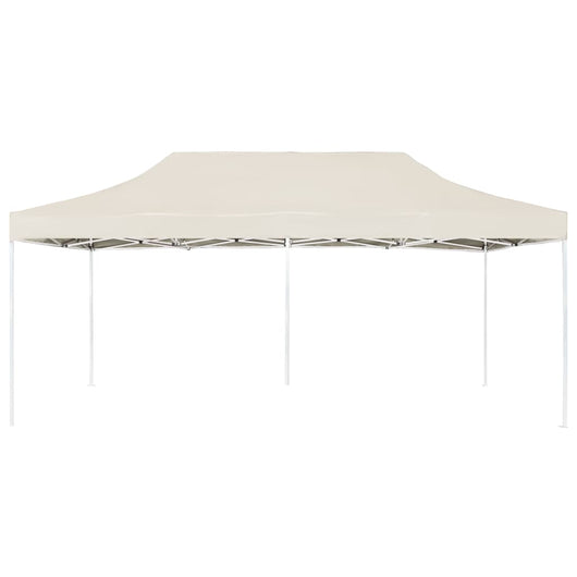 Gazebo Professionale Pieghevole in Alluminio 6x3 m Crema cod 12310