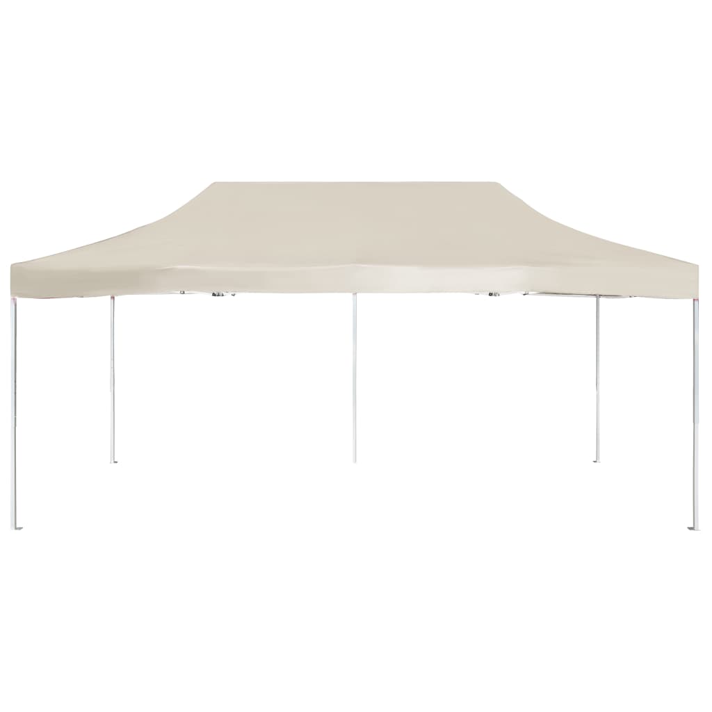 Gazebo Professionale Pieghevole in Alluminio 6x3 m Crema cod mxl 64911