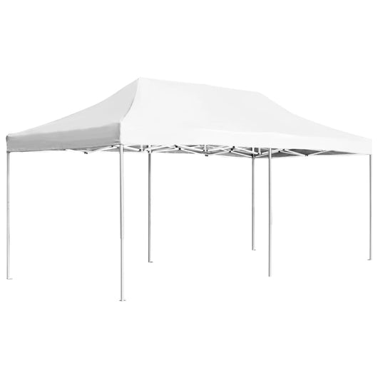 Gazebo Professionale Pieghevole Alluminio 6x3 m Bianco cod mxl 54884