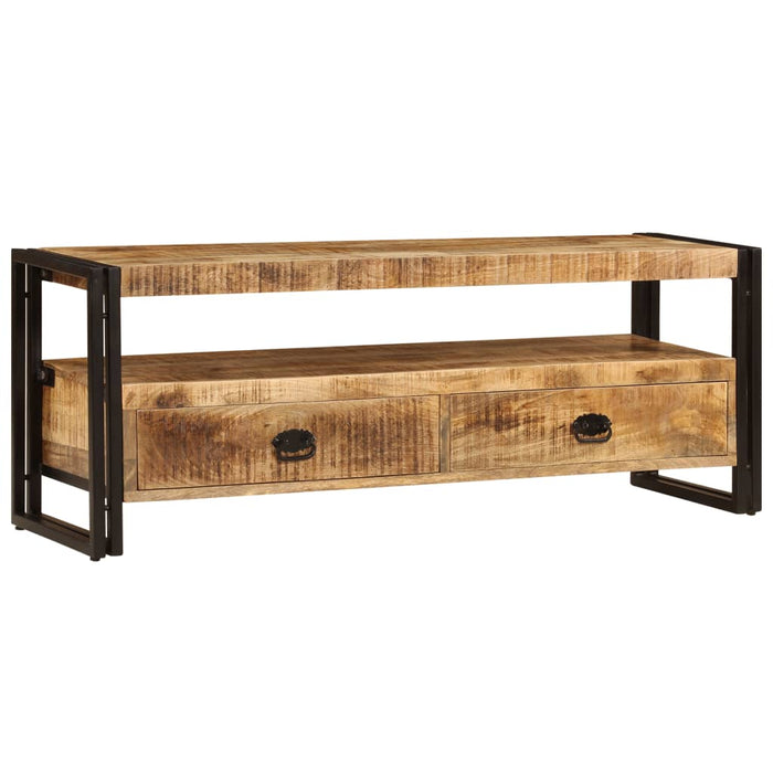 Mobile Porta TV 120x35x45 cm Legno Massello di Mango 247402