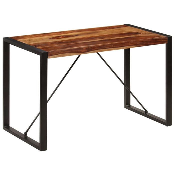 Tavolo da Pranzo 120x60x76 cm in Legno Massello di Sheesham cod mxl 16733