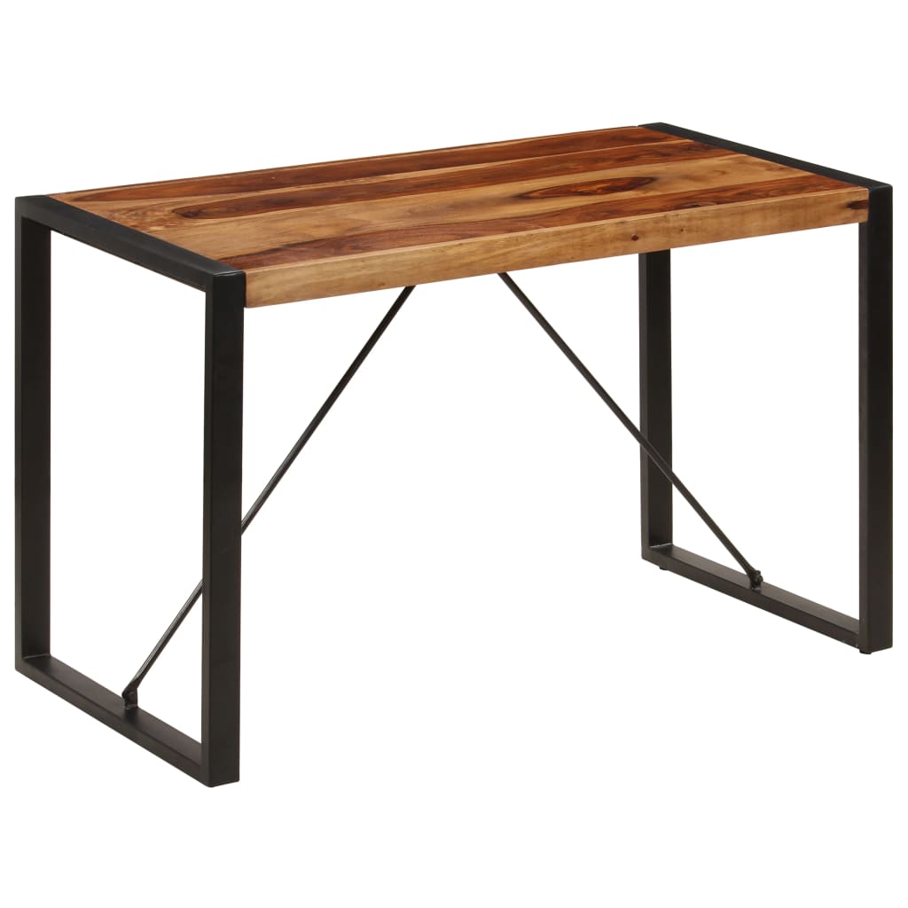 Tavolo da Pranzo 120x60x76 cm in Legno Massello di Sheesham cod mxl 16733