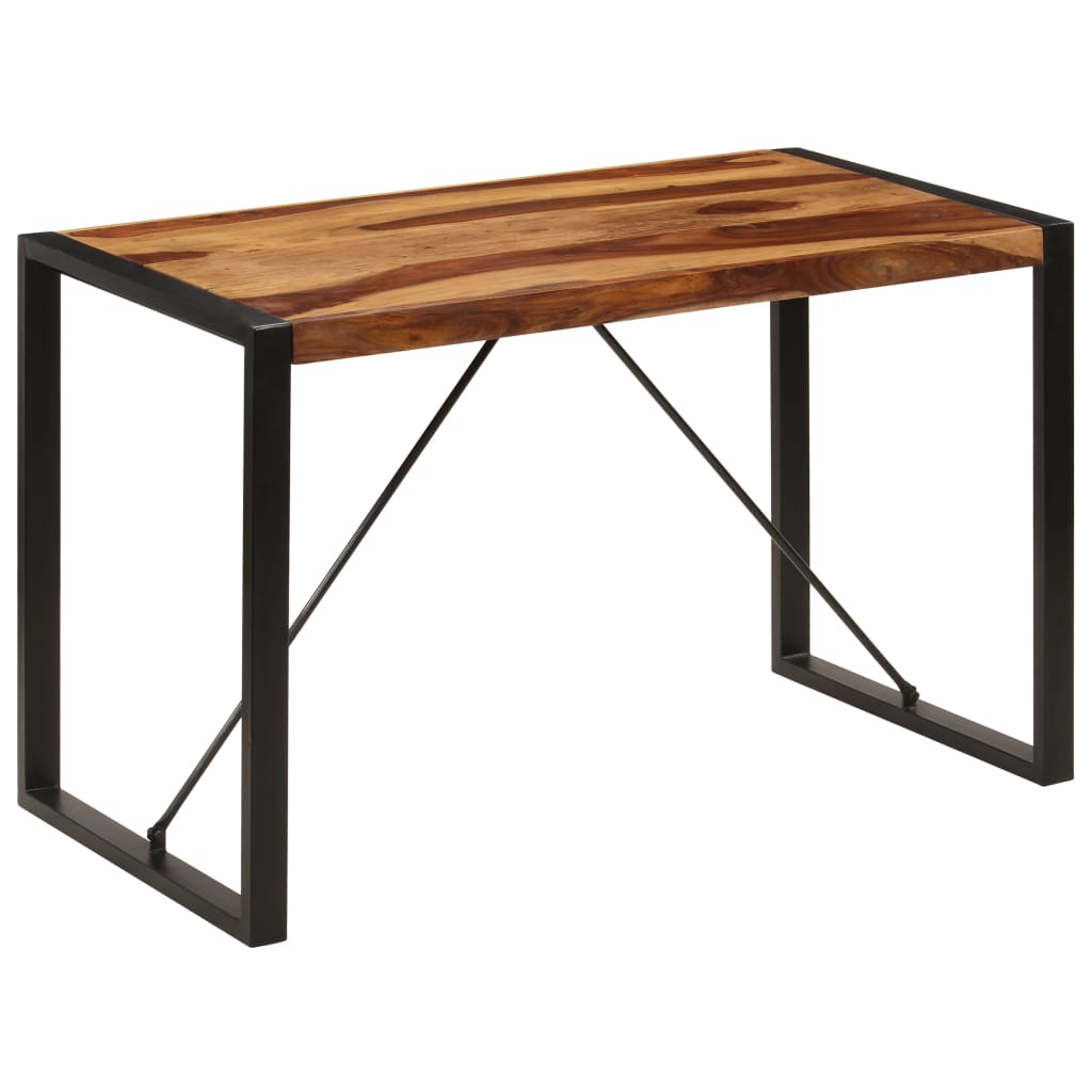 Tavolo da Pranzo 120x60x76 cm in Legno Massello di Sheesham cod mxl 16733