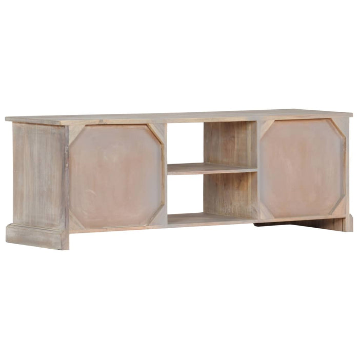 Mobile Porta TV 120x30x40 cm in Legno Massello di Acacia cod mxl 20545