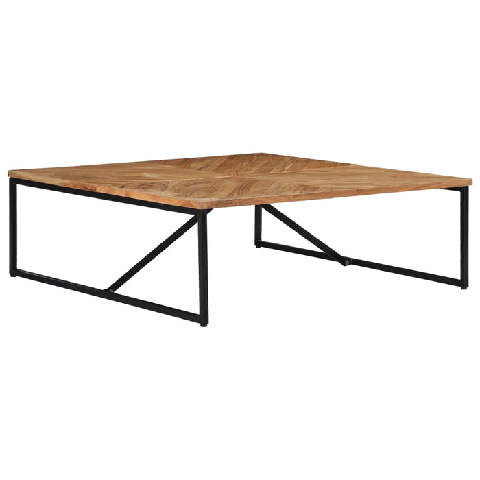 Tavolino da Caffè 110x110x36 cm Legno Massello di Acacia 247699