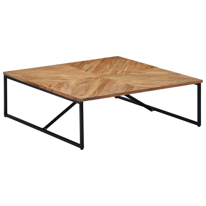 Tavolino da Caffè 110x110x36 cm Legno Massello di Acacia 247699