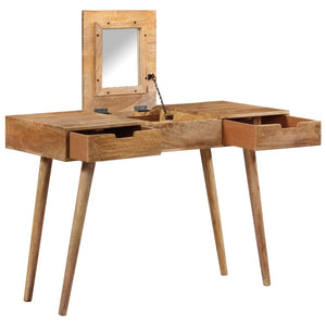 Toletta da Trucco 112x45x76 cm Legno Massello di Mango 247700