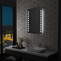 Specchio da Parete a LED per Bagno 60x80 cm cod mxl 67594