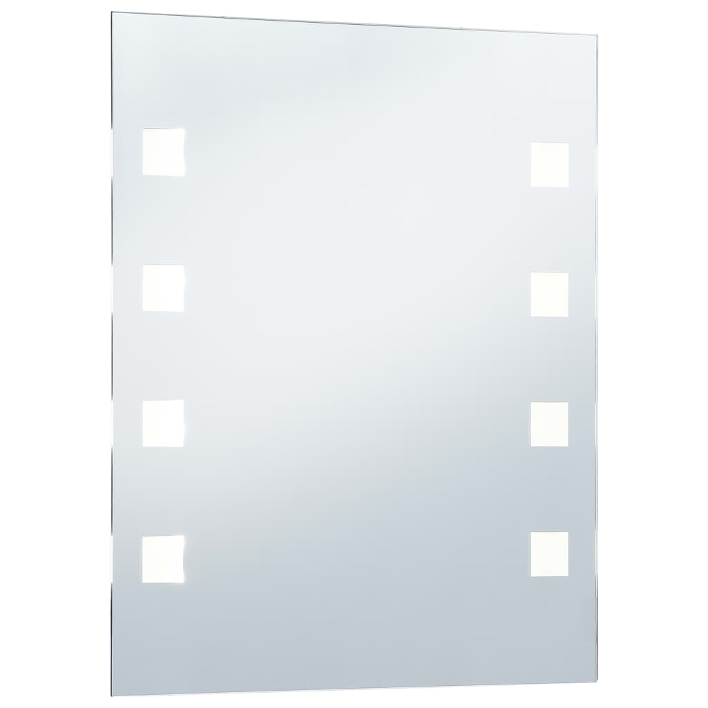 Specchio da Parete a LED per Bagno 50x60 cm 144699