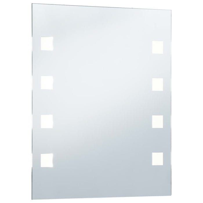 Specchio da Parete a LED per Bagno 50x60 cm 144699