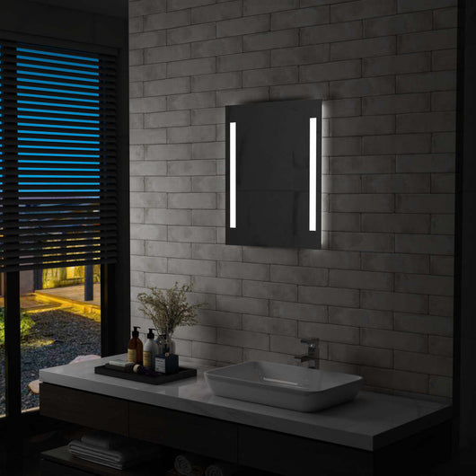 Specchio da Parete a LED per Bagno 50x60 cm cod mxl 67750