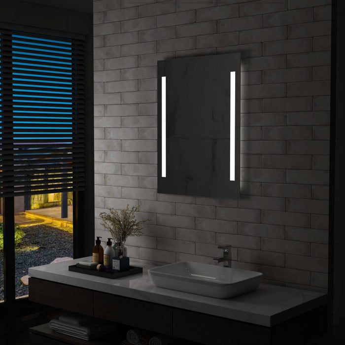 Specchio da Parete a LED per Bagno 60x80 cm cod mxl 67758