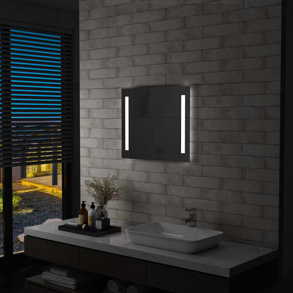 Specchio da Parete a LED per Bagno 60x50 cm cod mxl 67724