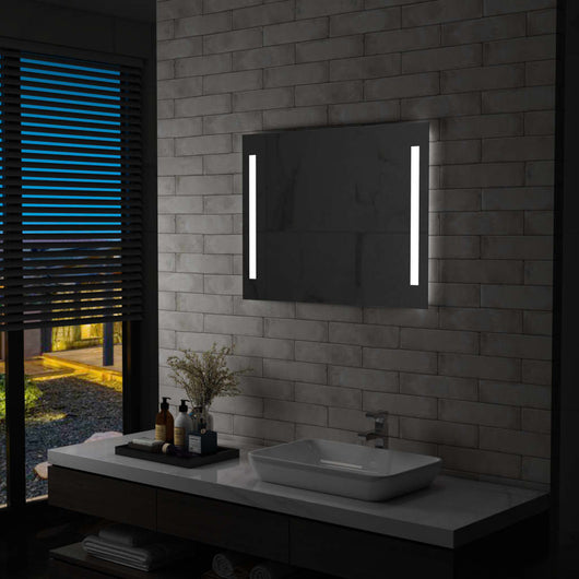 Specchio da Parete a LED per Bagno 80x60 cm cod mxl 67754