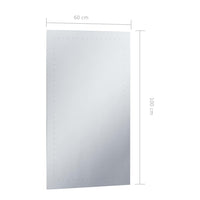 Specchio da Parete a LED per Bagno 60x100 cm 144713