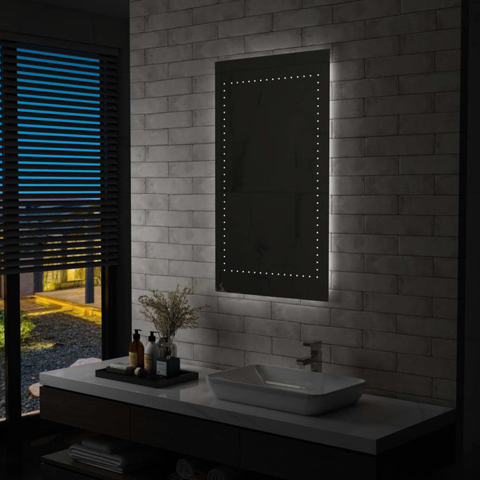 Specchio da Parete a LED per Bagno 60x100 cm 144713