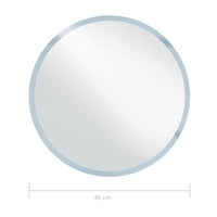 Specchio a LED per Bagno 80 cm cod mxl 51200