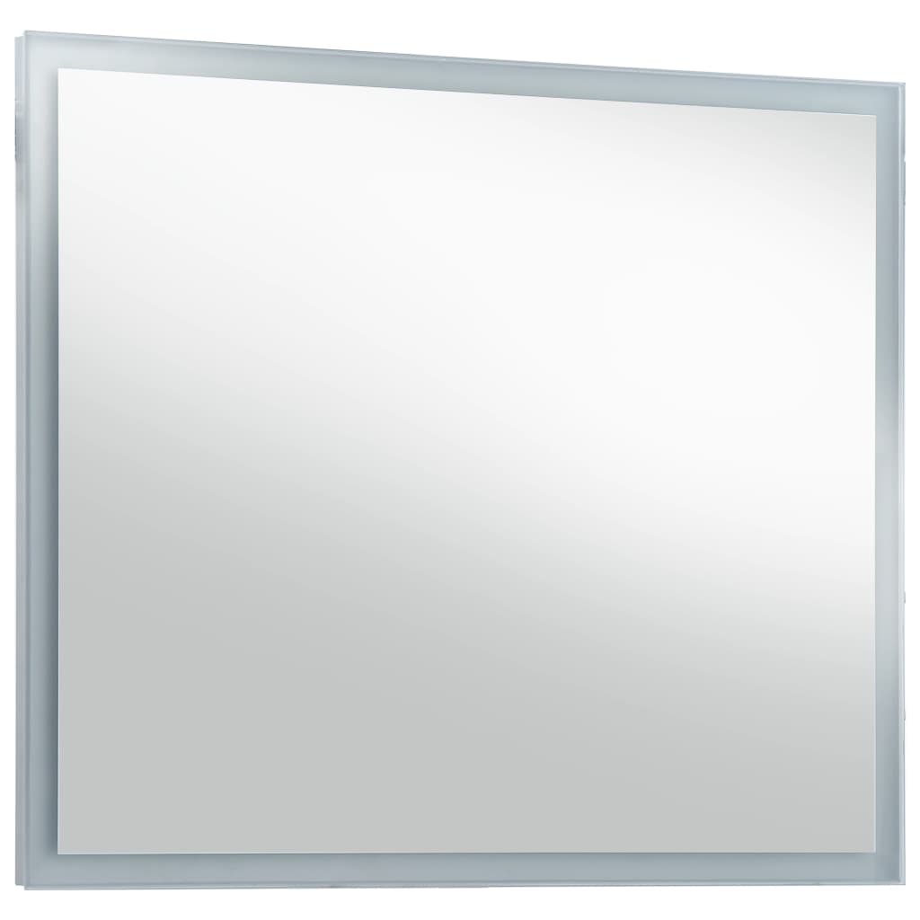 Specchio da Parete a LED per Bagno 80x60 cm 144727