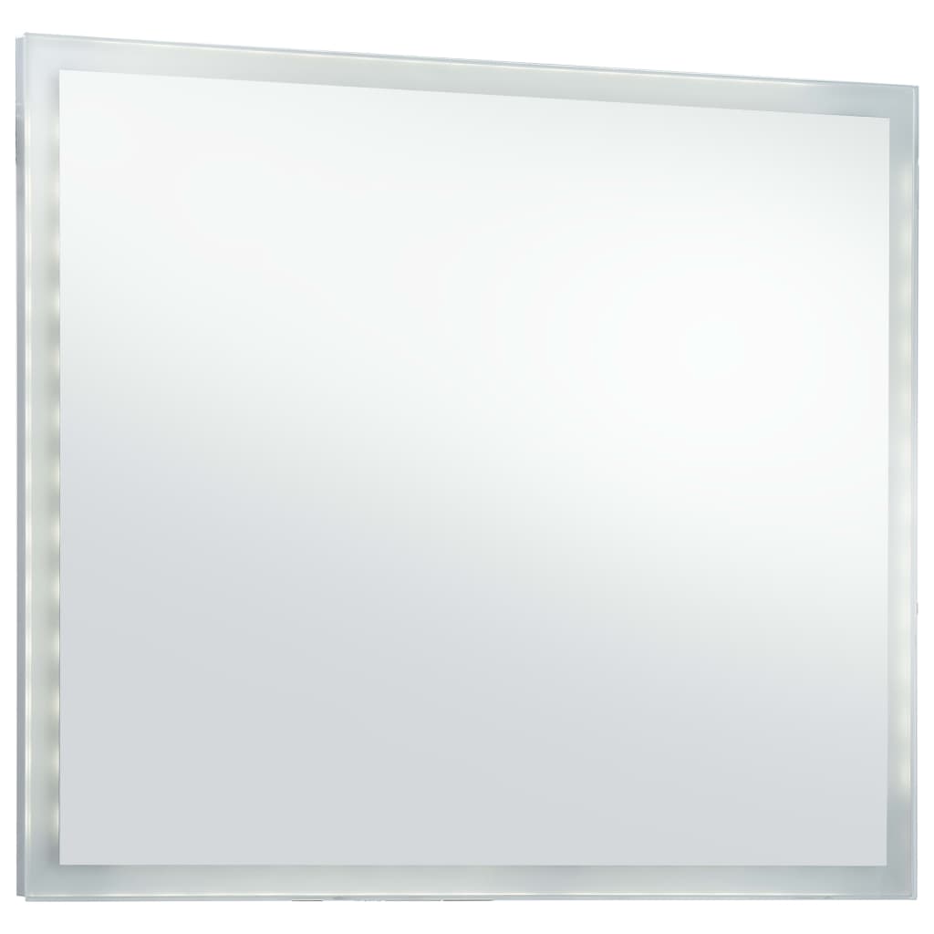 Specchio da Parete a LED per Bagno 80x60 cm 144727