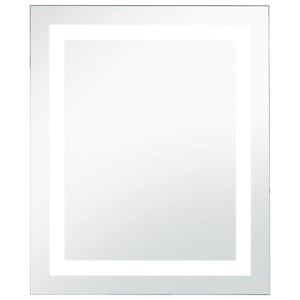 Specchio da Parete a LED per Bagno con Sensore Tattile 50x60cm cod mxl 67712