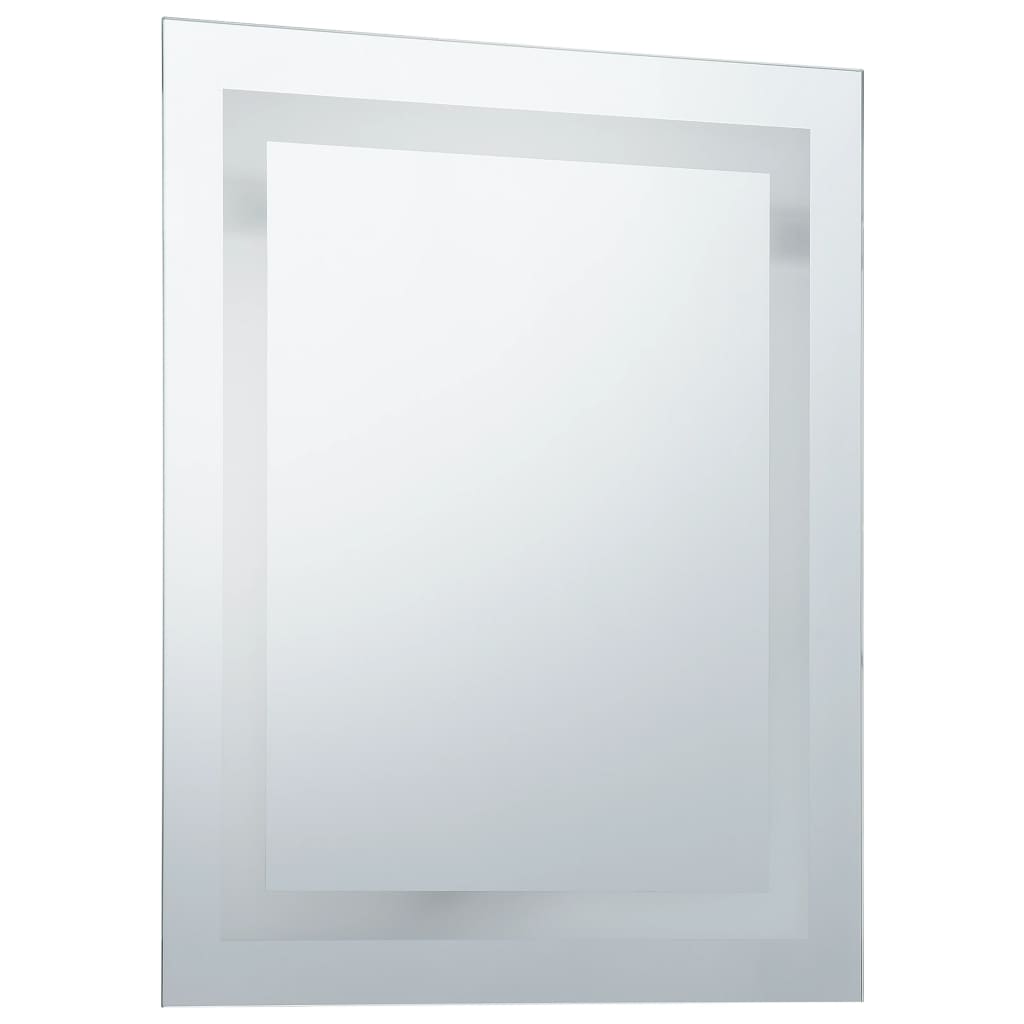 Specchio da Parete a LED per Bagno con Sensore Tattile 50x60cm cod mxl 67712