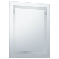 Specchio da Parete a LED per Bagno con Sensore Tattile 50x60cm cod mxl 67712